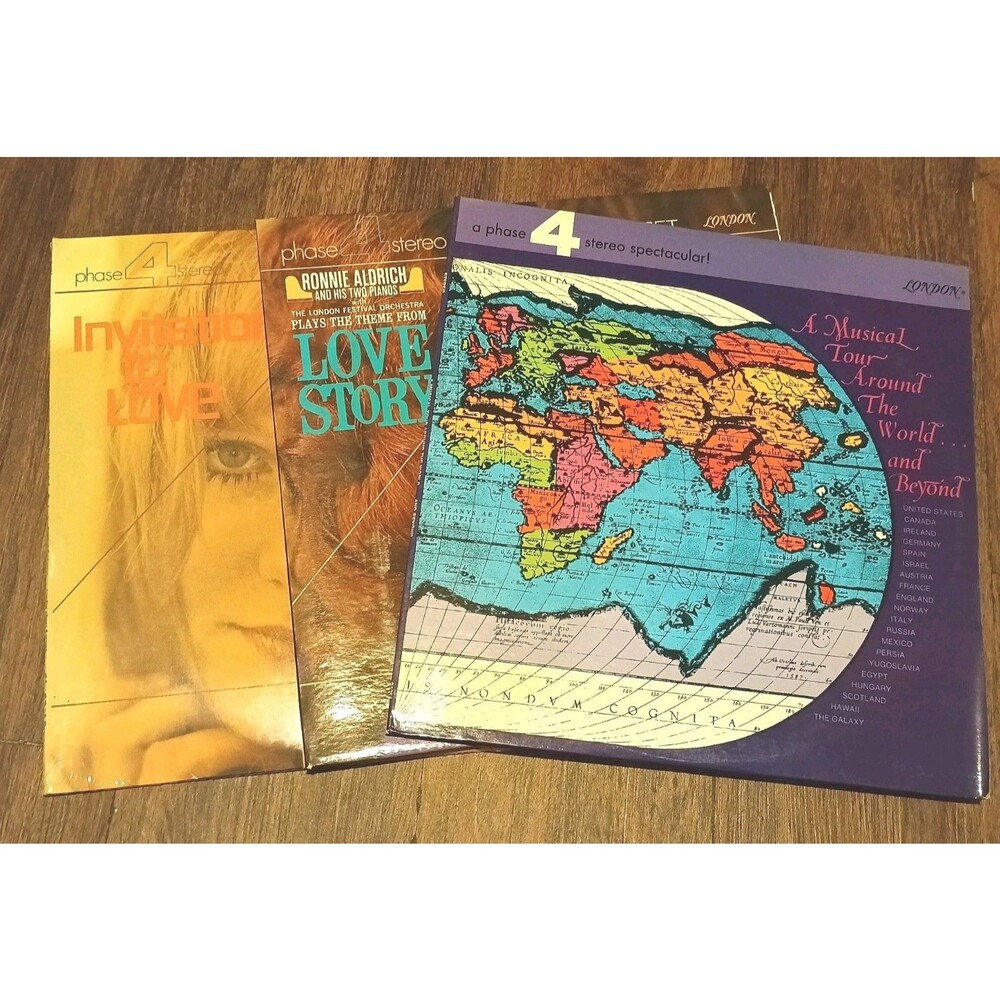 London PHASE 4 Record Lot of 3 (See Description Below)